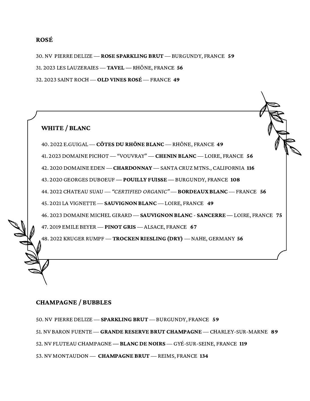 5:2025 Back - Wine List